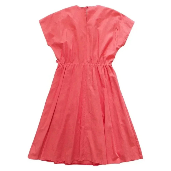 PETER HAHN Vintage Dolman Button Midi Dress UK Size 22 US Size XL - Picture 2 of 8